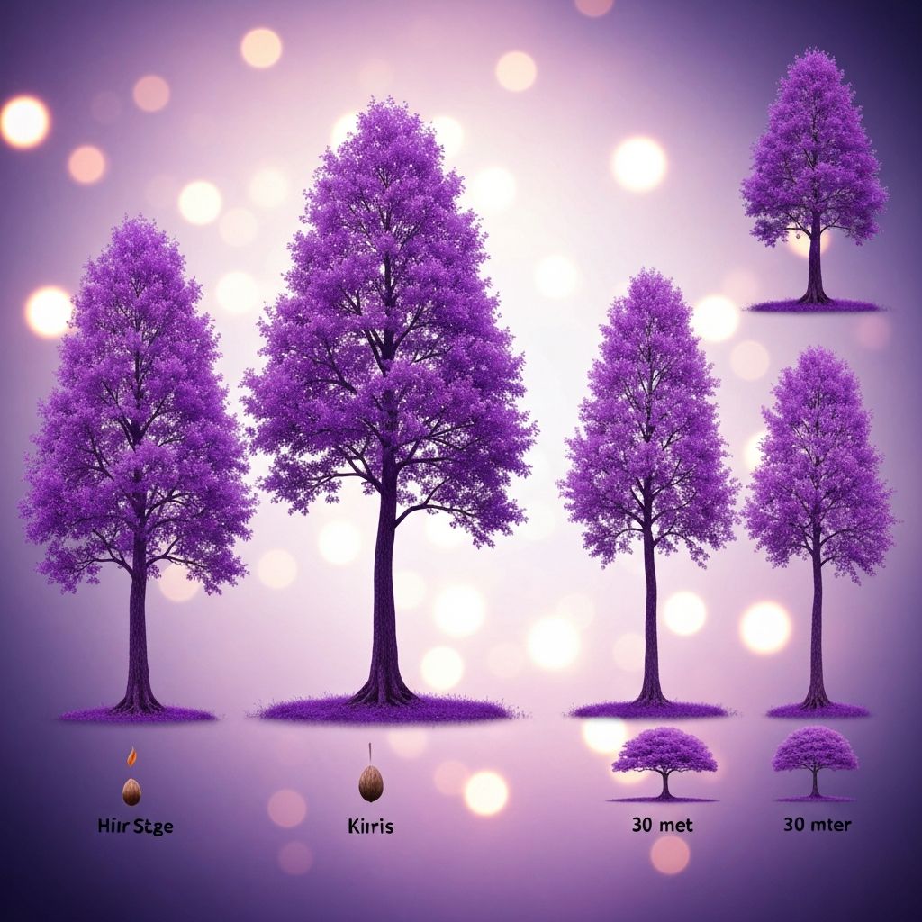 El árbol Kiri, el que más rápido crece en el planeta